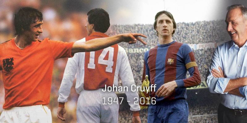 “Thánh” Johan Cruyff - Huyền thoại sân cỏ