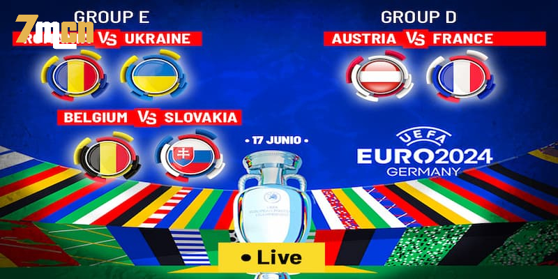 Tình hình bảng đấu của các đội tham dự Euro 2024